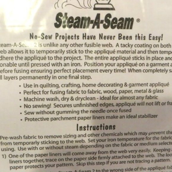 Willow Bend No Sew Quilt Set 3 Patterns Fusible Seams - Picture 5 of 5